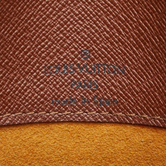 LOUIS VUITTON Brown Monogram Leather Shoulder Bag - Picture 6 of 8